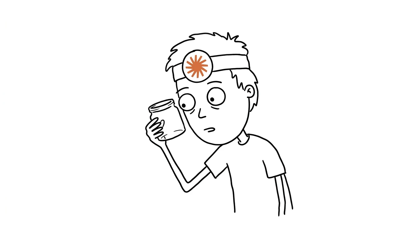 A hand-drawn person working through the guide's check
